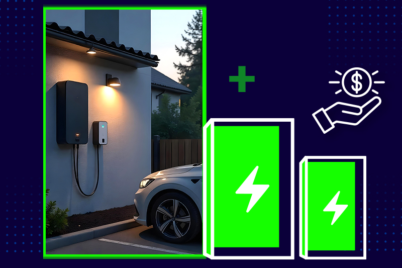 Pairing EVs with Battery Storage